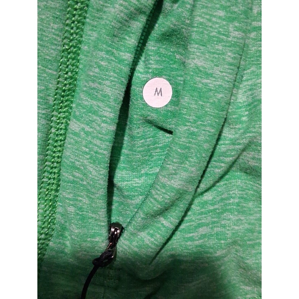 Lululemon Sweater Mens Large Green Running Yoga 1/4 Zip Pullover Active - Picture 3 of 7